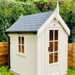 The Chalet - Premium Shed - The Cosy Shed Co. - Premium Shed - 5 x 4 / Black Felt Shingle