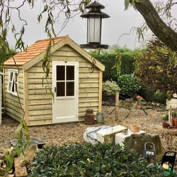 The Traditional - Premium Shed - The Cosy Shed Co. - Premium Shed - 4 x 6 / Black Felt Shingle