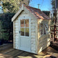 The Traditional - Luxury Shed - The Cosy Shed Co. - Luxury Shed - 4 x 6 / Black Felt Shingle / Tanalised Green