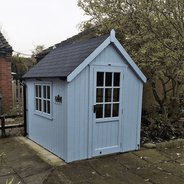 The Classic - Luxury Shed - The Cosy Shed Co. - Luxury Shed - 4 x 6 / Black Felt Shingle