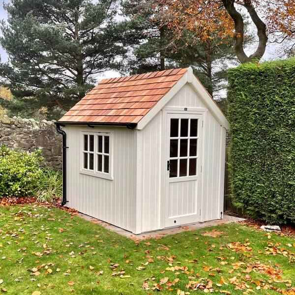 The Classic - Luxury Shed - The Cosy Shed Co. - Luxury Shed - 4 x 6 / Black Felt Shingle