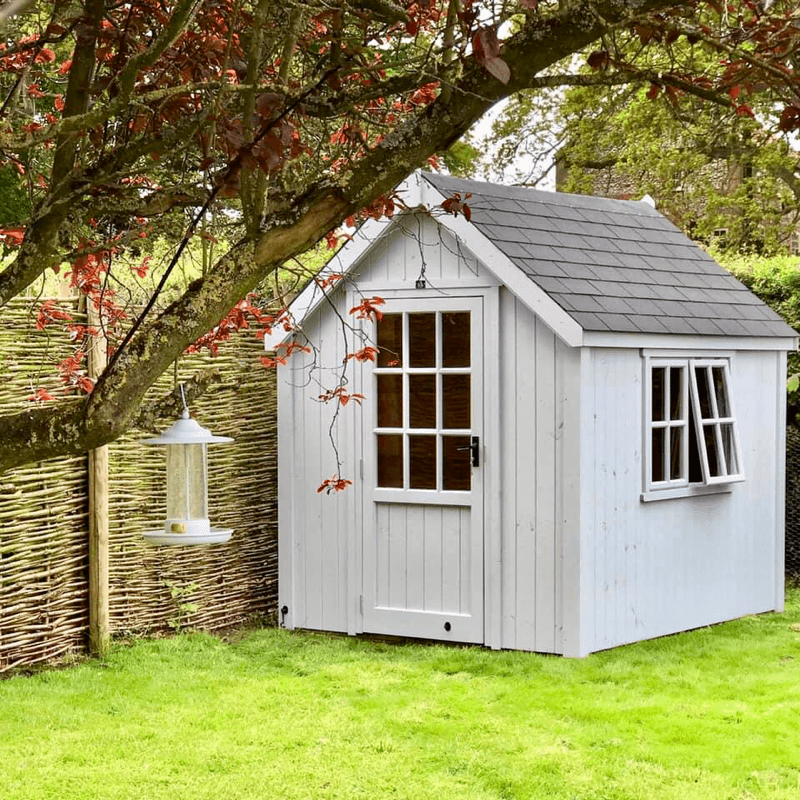 The Classic - Luxury Shed - The Cosy Shed Co. - Luxury Shed - 4 x 6 / Black Felt Shingle