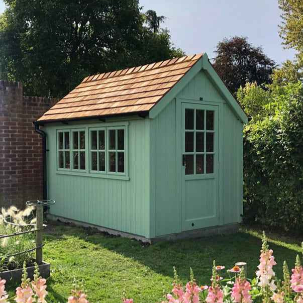 The Classic - Luxury Shed - The Cosy Shed Co. - Luxury Shed - 4 x 6 / Black Felt Shingle