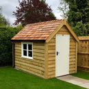 premium cosy shed in a garden 