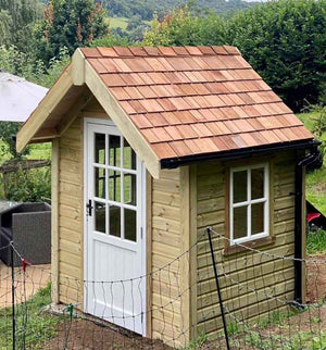 The Nook - Premium Shed - The Cosy Shed Co. - Premium Shed - 6 x 5 / Black Felt Shingle