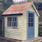 The Classic - Premium Shed - The Cosy Shed Co. - Premium Shed - 4 x 6 / Black Felt Shingle