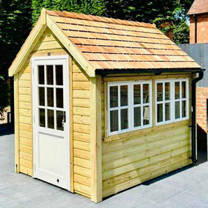 The Classic - Premium Shed - The Cosy Shed Co. - Premium Shed - 4 x 6 / Black Felt Shingle