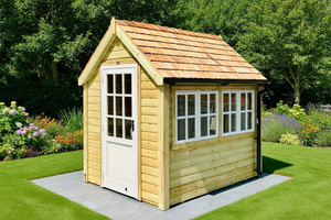 6x8ft luxury shed