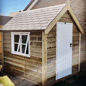 The Traditional - Premium Shed - The Cosy Shed Co. - Premium Shed - 4 x 6 / Black Felt Shingle