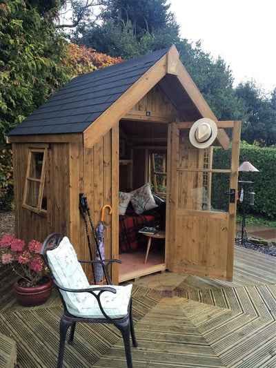 The Nook - Premium Shed - The Cosy Shed Co. - Premium Shed - 6 x 5 / Black Felt Shingle