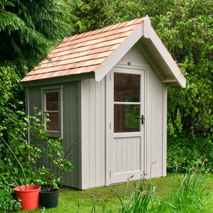 The Nook - Premium Shed - The Cosy Shed Co. - Premium Shed - 6 x 5 / Black Felt Shingle