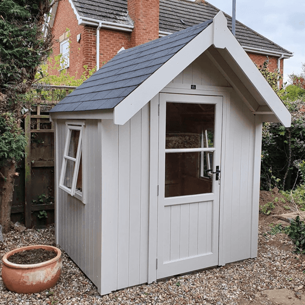 The Nook - Premium Shed - The Cosy Shed Co. - Premium Shed - 6 x 5 / Black Felt Shingle