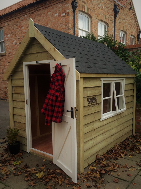Luxury Ply Lined Traditional Garden Sheds - The Cosy Shed Co