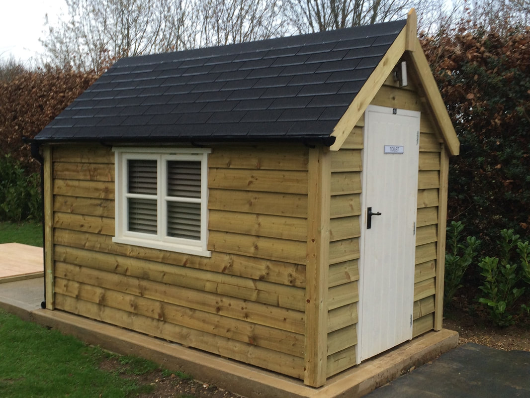 luxury ply lined traditional garden sheds - the cosy shed co