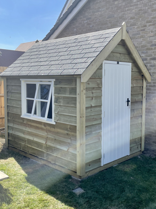 Luxury Ply Lined Classic Garden Sheds - The Cosy Shed Co